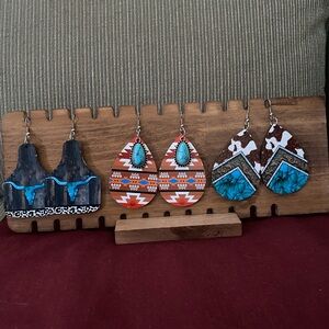 Southwestern Style Earrings Set